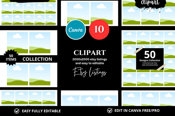 10 Clipart Etsy Mockup: A Strategic Tool for Digital Sellers Who Value Precision and Speed