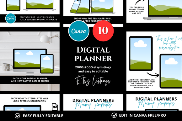 10 Digital Planner Etsy Mockup: A Practical Tool for Sellers Who Value Clarity and Efficiency