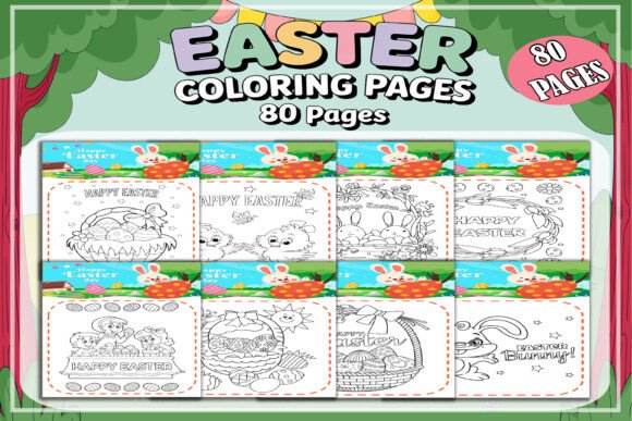 Easter Coloring Pages Activities for K