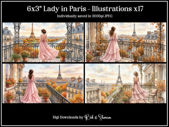 Lady in Paris Illustrations 1–17 JPEG: A Practical Guide for Designers and Makers