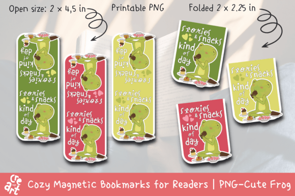 Magnetic Bookmarks Stories Snacks: A Practical, Print-at-Home Solution for Thoughtful Readers