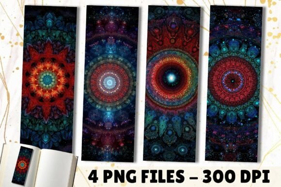 Sacred Geometry Mystical Zen Bookmark